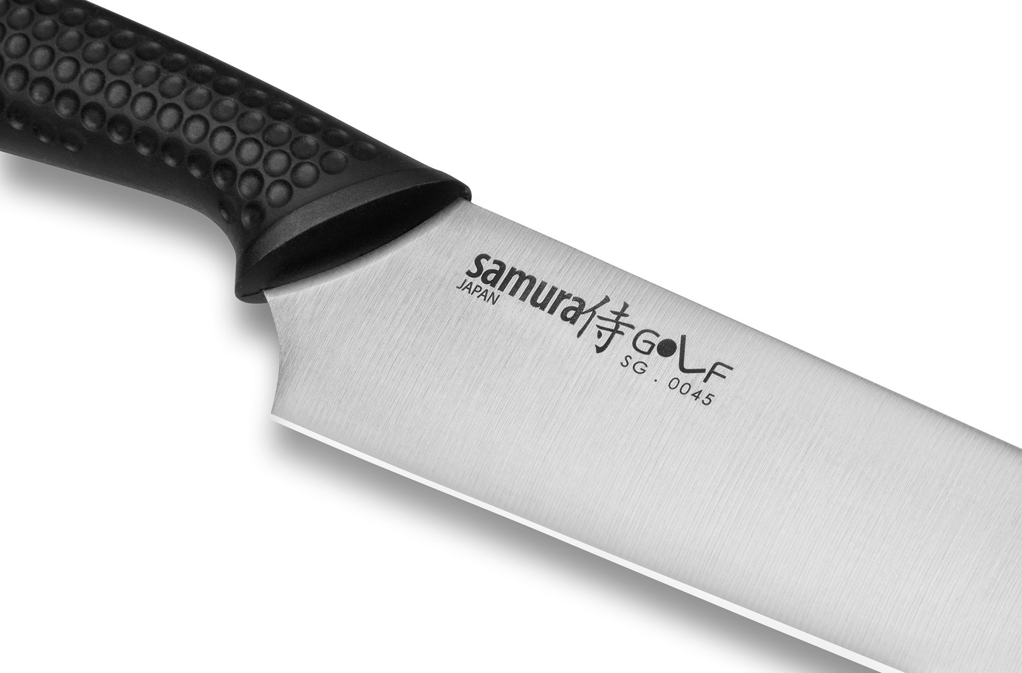 Нож кухонный для нарезки Samura GOLF - SG-0045, сталь AUS-8, рукоять полипропилен, 251 мм - фото 4