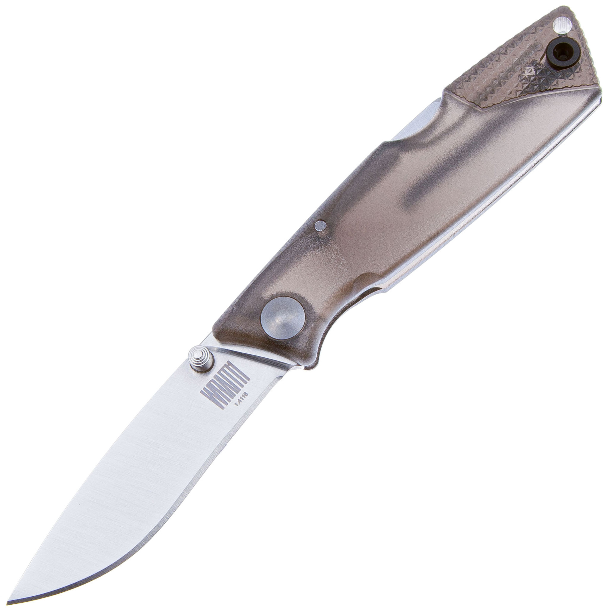 Складной нож Ontario Wraith Ice Series Smoke, сталь 1.4116, рукоять пластик