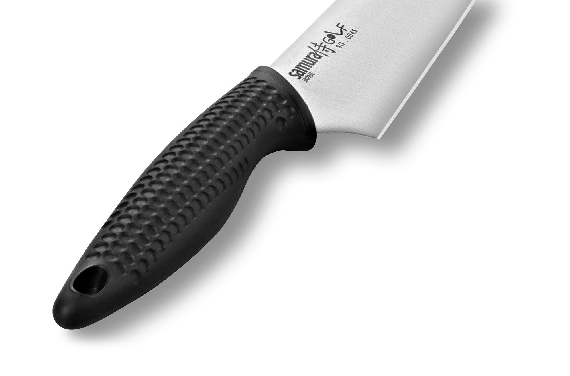 Нож кухонный для нарезки Samura GOLF - SG-0045, сталь AUS-8, рукоять полипропилен, 251 мм - фото 5