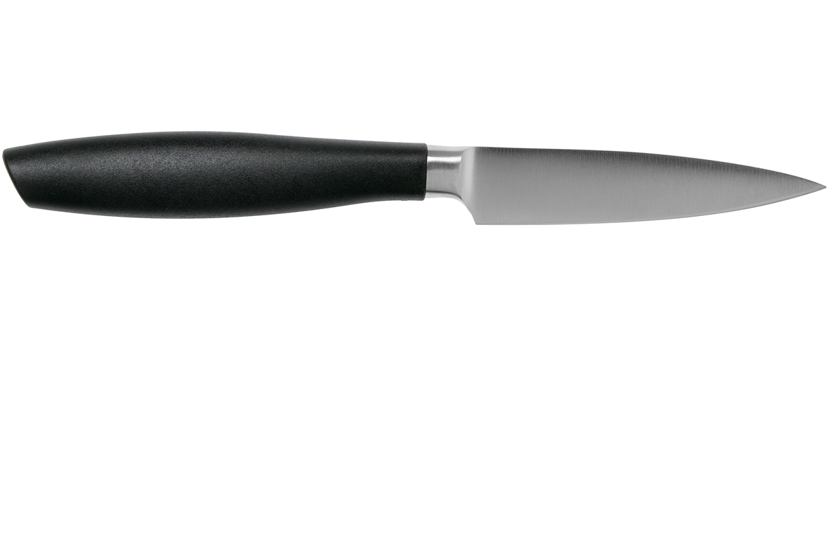 Кухонный нож Bker Core Professional Utility Knife для чистки овощей и фруктов, 90 мм, сталь X50CrMoV15, рукоять пластик от Ножиков