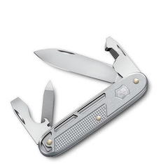 Фото Нож перочинный Victorinox Synergy Alox, 7 функций, сталь 1.4110, рукоять алюминий, серый