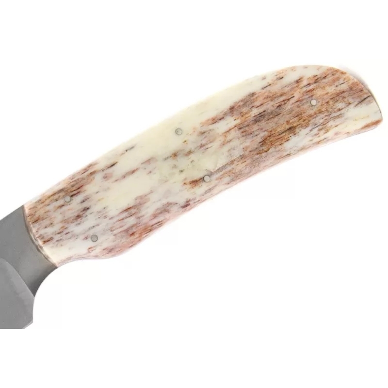Нож с фиксированным клинком Arno Bernard Wild dog, сталь N690, рукоять кость жирафа - фото 5