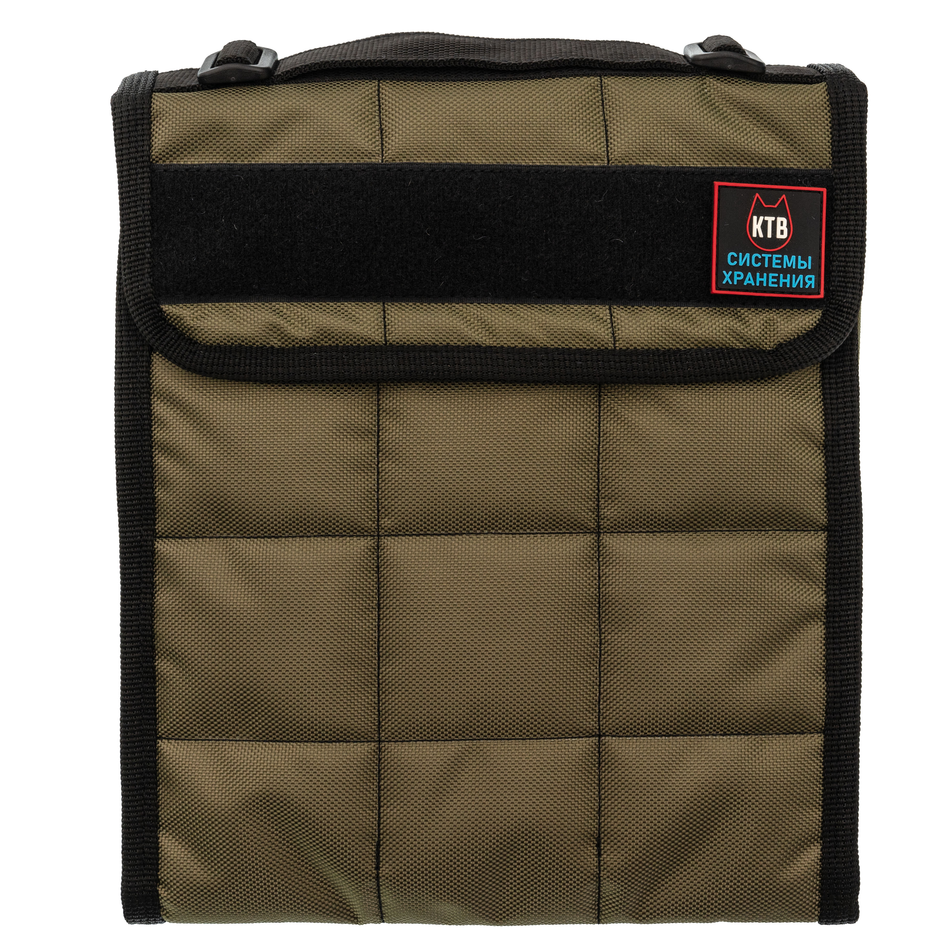 

Сумка для 6 фиксированных ножей с замком KTB, хаки L