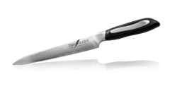 Фото Нож Поварской Tojiro Flash, FF-CA210, сталь VG-10, чёрный, в картонной коробке