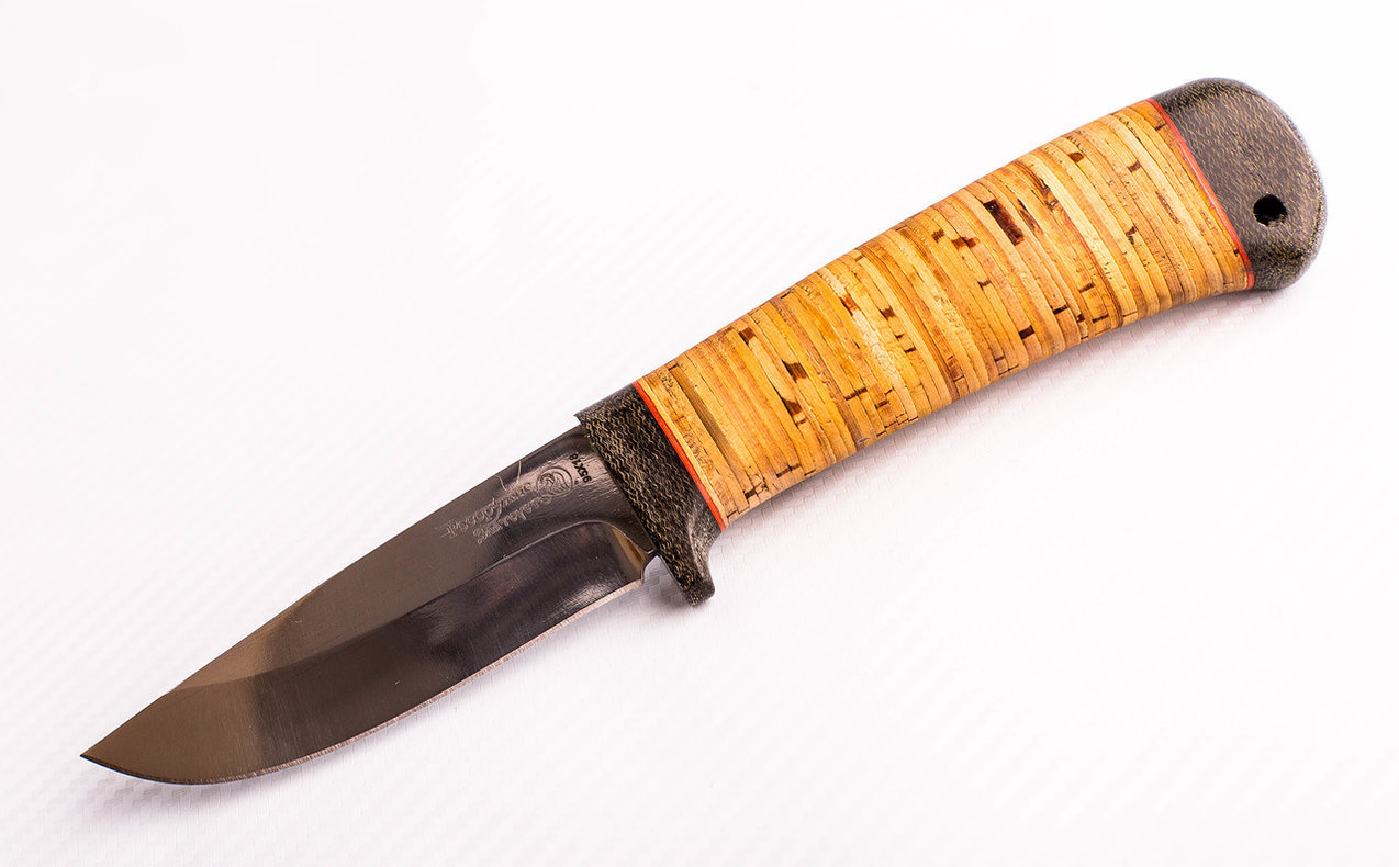 Нож Малек-2 береста, Златоуст - фото 1