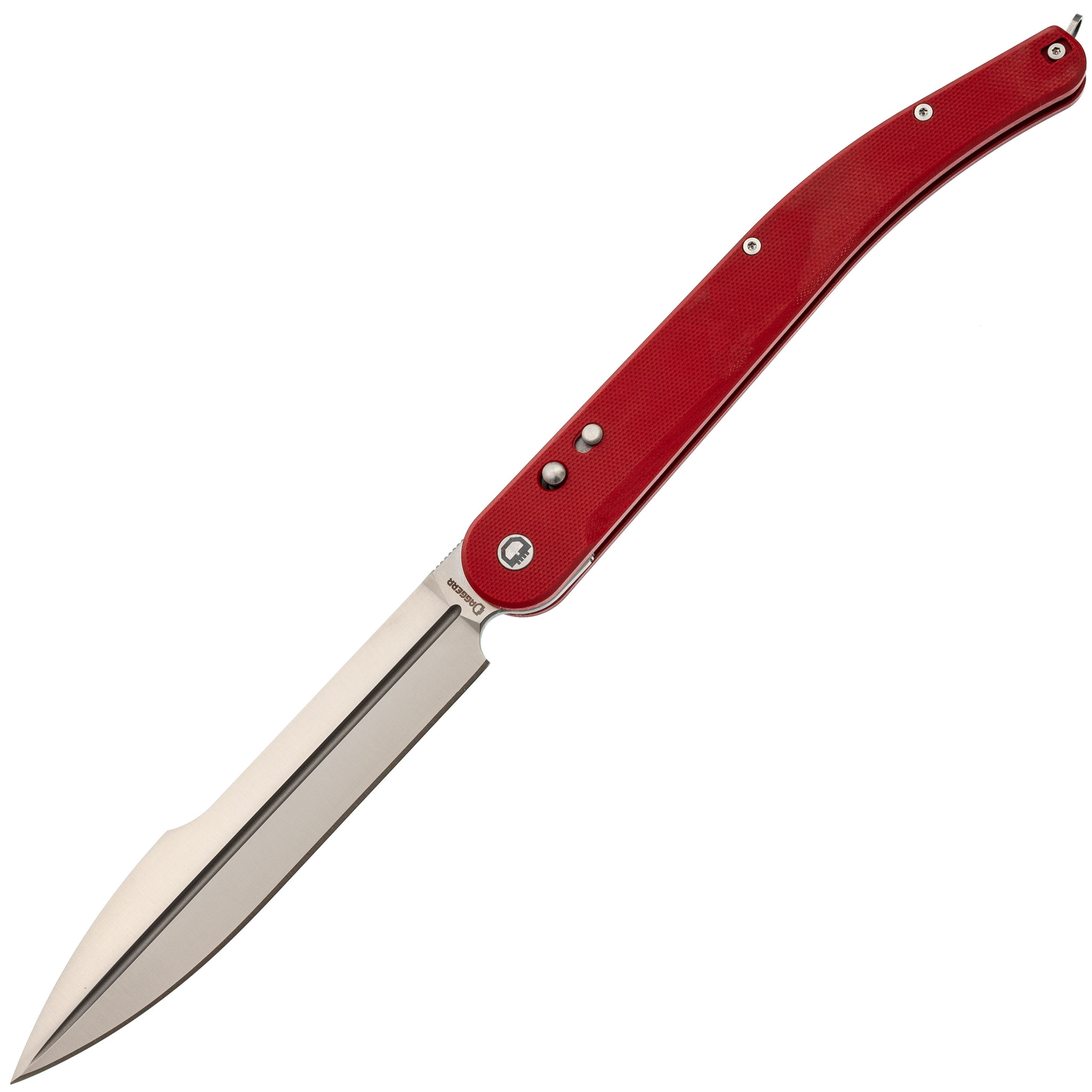 Складной нож Daggerr Navaja De Combate Red, сталь VG-10, рукоять G10 нож кухонный samura damascus sd 0031 y сталь vg 10 дамаск рукоять стеклотекстолит