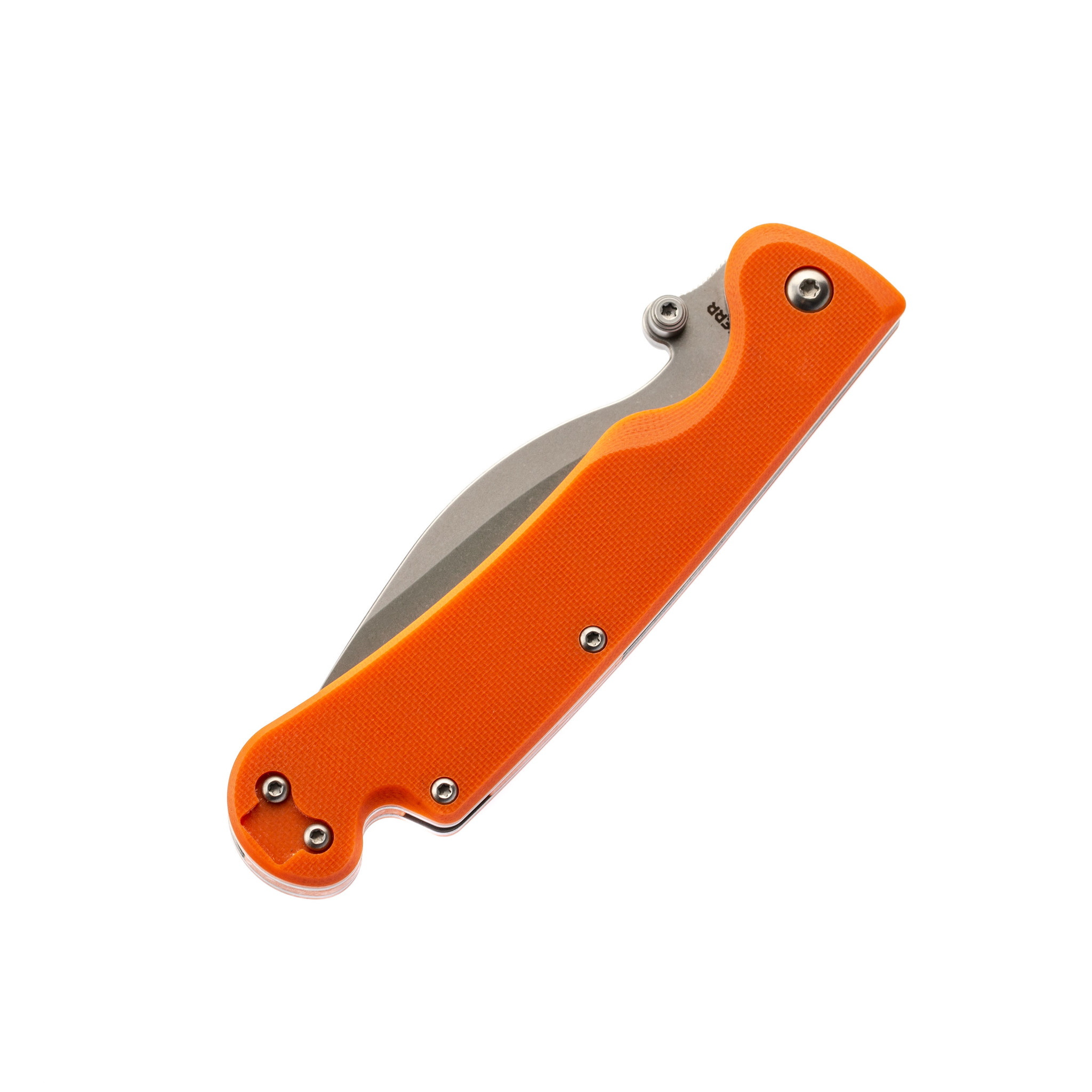 Складной нож Daggerr Pelican Orange, сталь D2, G10 - фото 4