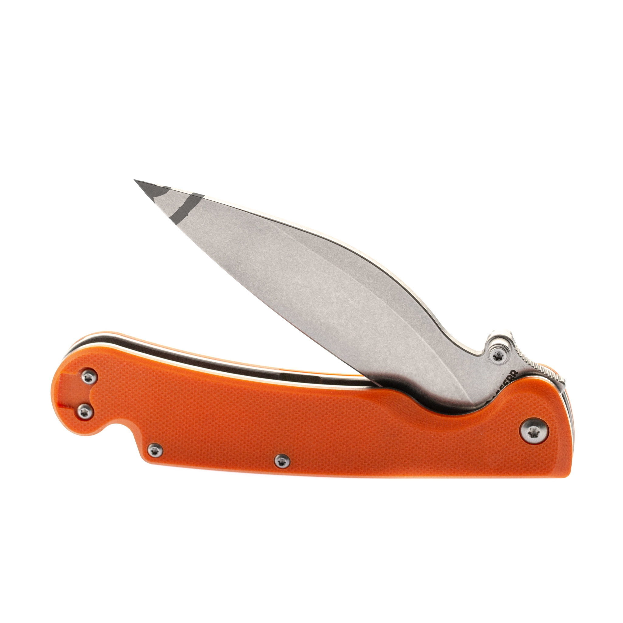 Складной нож Daggerr Pelican Orange, сталь D2, G10 - фото 5