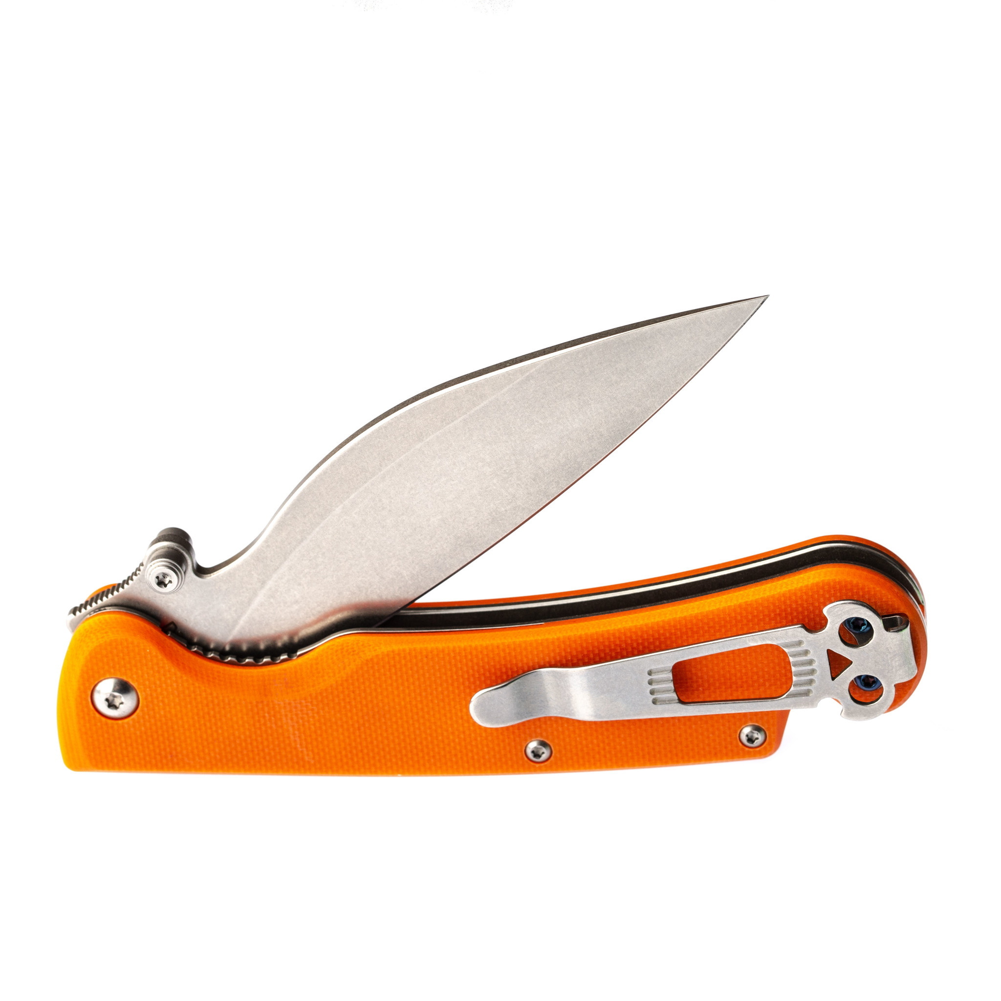 Складной нож Daggerr Pelican Orange, сталь D2, G10 - фото 6