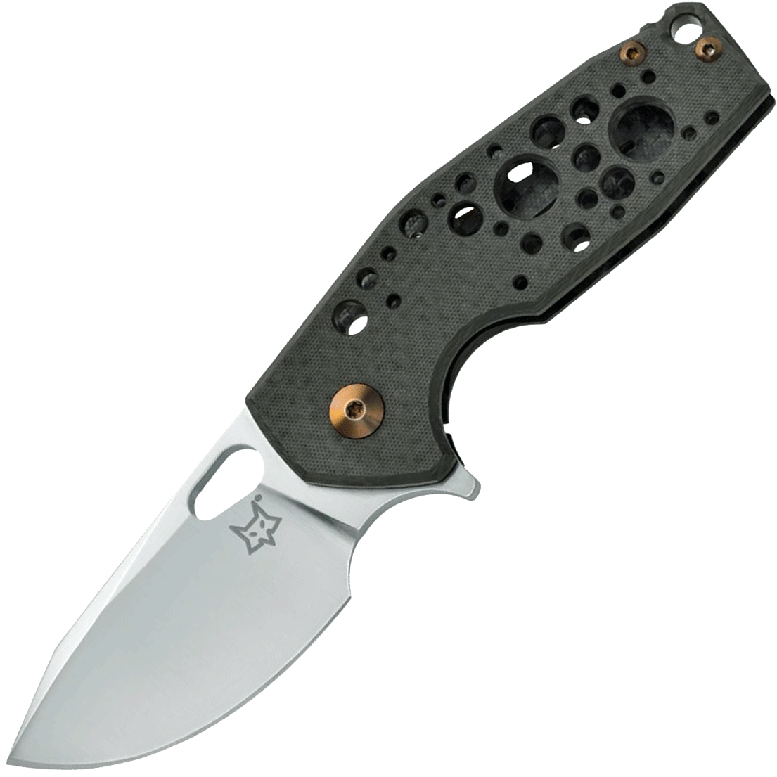 Складной нож Fox Suru FX-526 TCB, сталь M390, рукоять титан/карбон