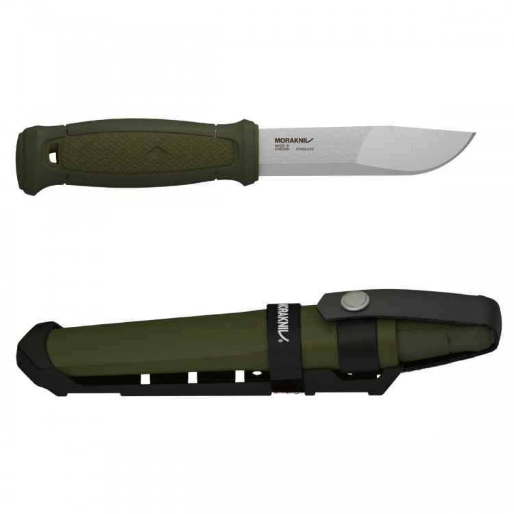 Нож с фиксированным лезвием Morakniv Kansbol, сталь Sandvik 12C27, рукоять пластик, крепление Multi-Mount