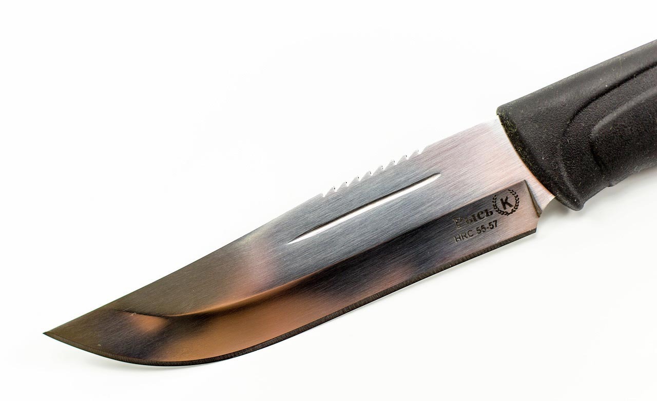 Нож Рысь, сталь X50CrMoV15, эластрон, Кизляр - фото 2