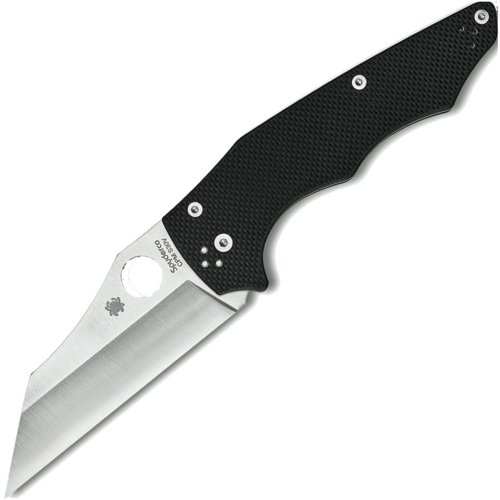 Складной нож Spyderco YoJumbo 253GP, сталь CPM S30V, рукоять G10, чёрный
