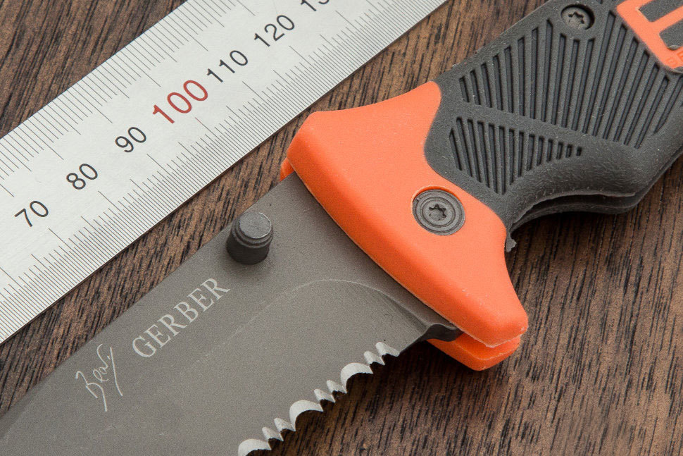 Складной нож Gerber Bear Grylls Folding Sheath Knife, сталь 7Cr17MoV, рукоять термопластик GRN от Ножиков