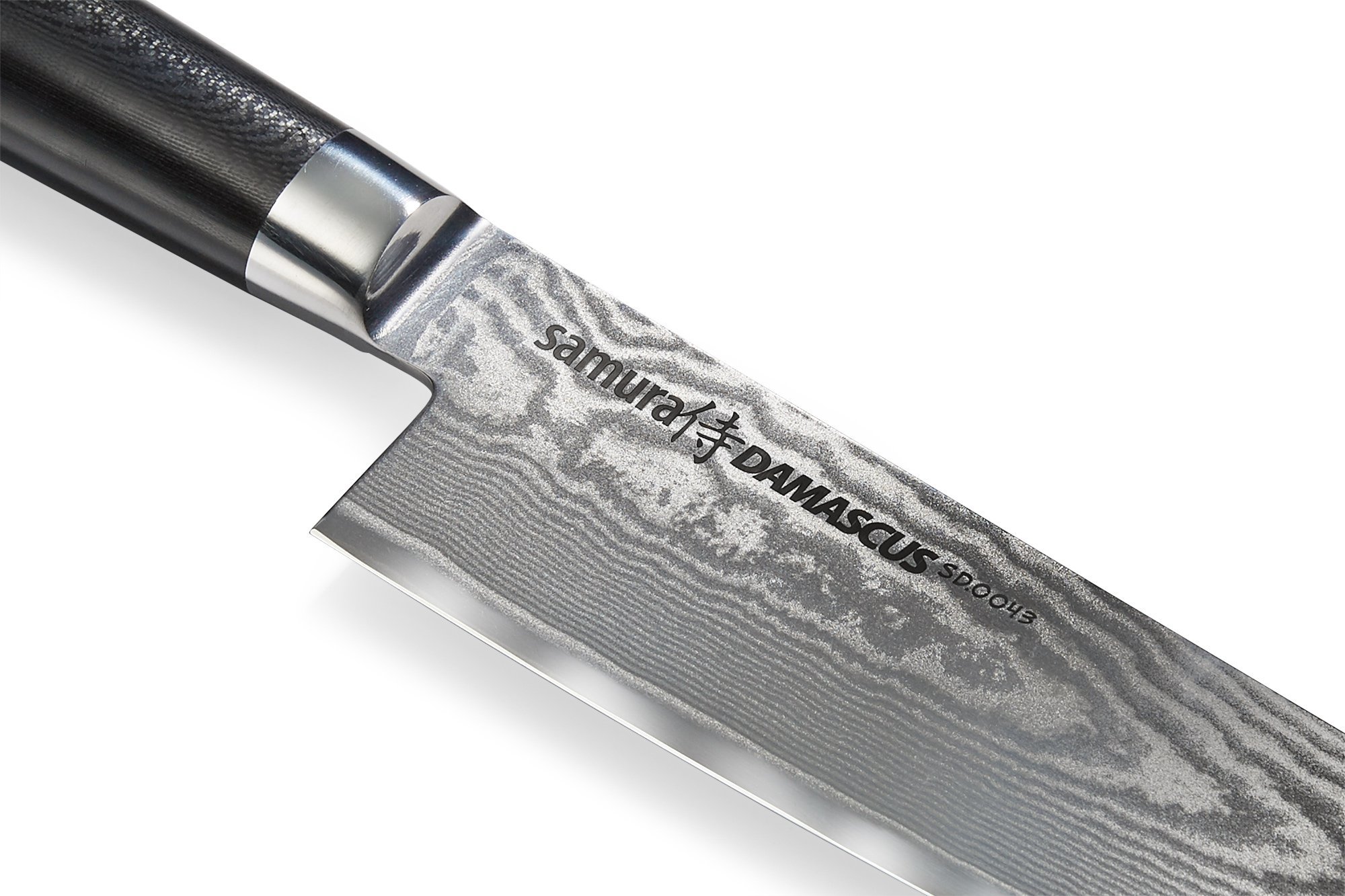 Нож кухонный "Samura DAMASCUS" накири 167 мм, G-10, дамаск 67 слоев от Ножиков