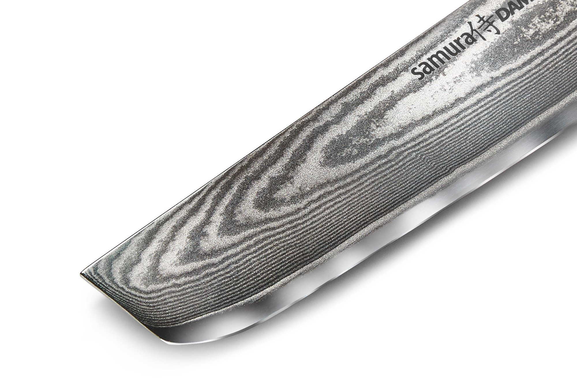 Нож кухонный "Samura DAMASCUS" накири 167 мм, G-10, дамаск 67 слоев от Ножиков