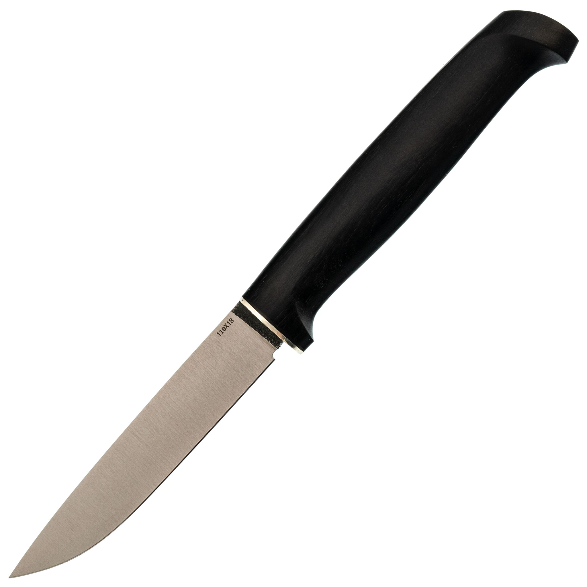 Кухонный нож №12, сталь 110х18, граб