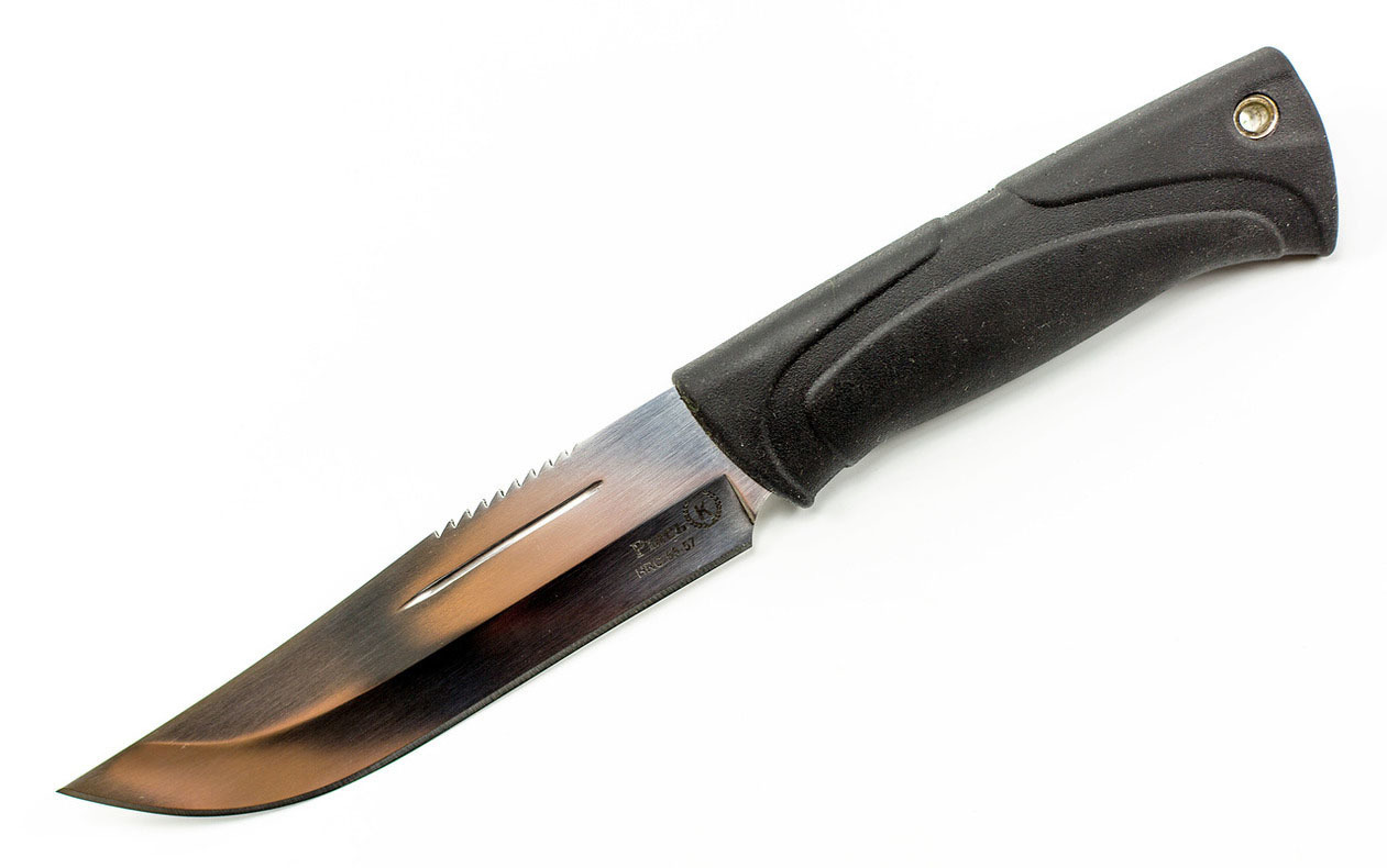 Нож Рысь, сталь X50CrMoV15, эластрон, Кизляр - фото 1