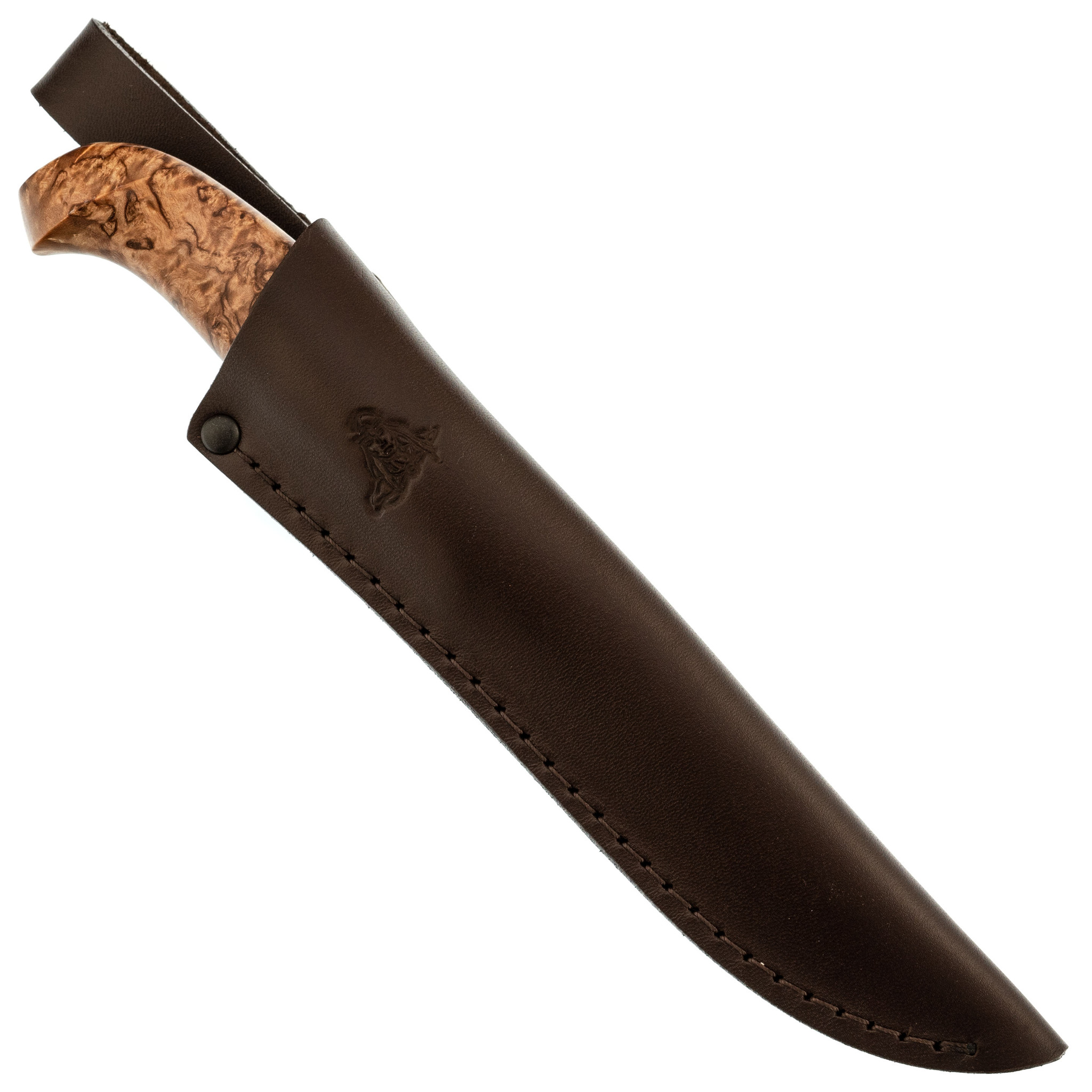 Нож Финка Разведка-1, сталь K340, рукоять карельская береза - фото 4