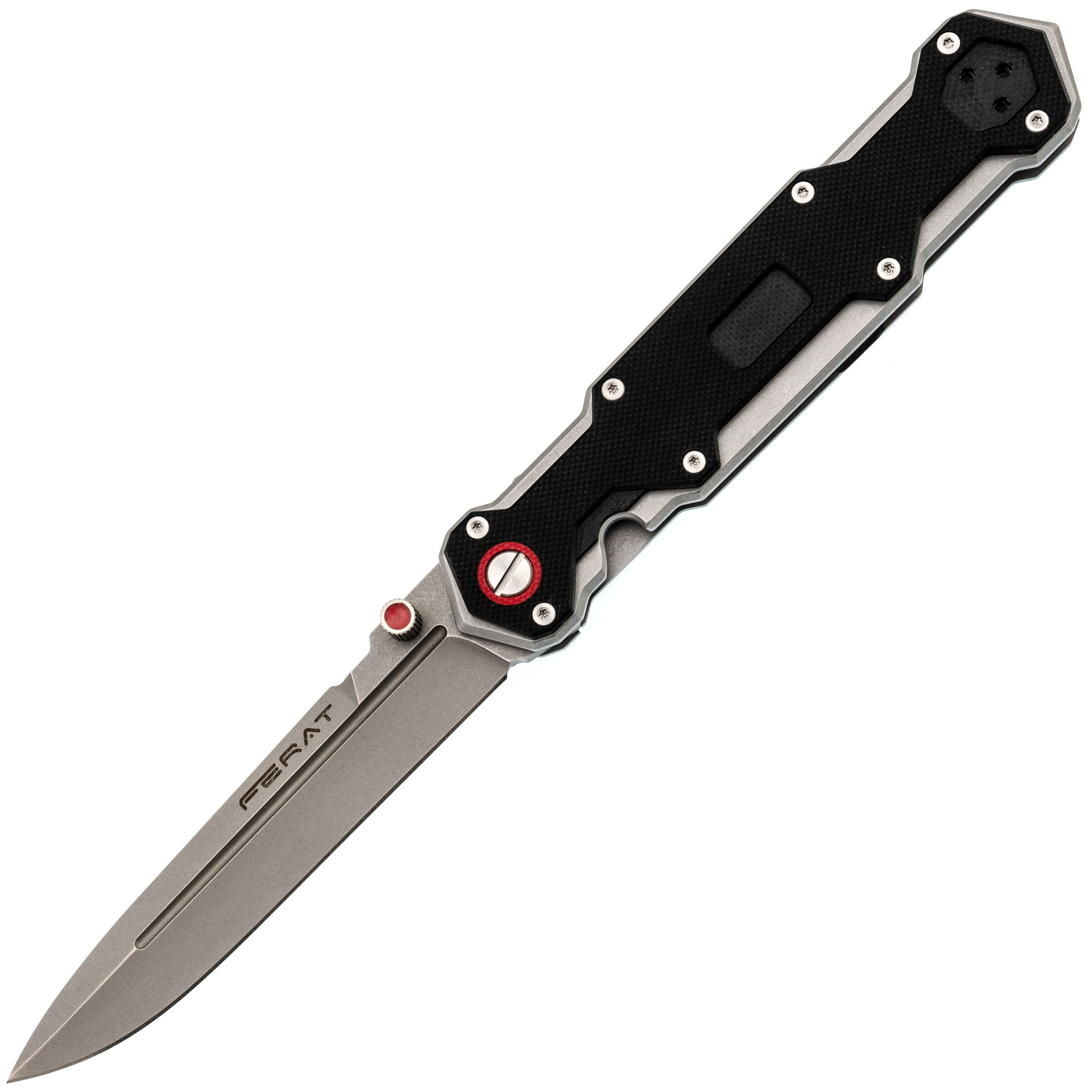 Складной нож Ferat Mr.Blade, сталь D2 SW, рукоять G10, черный - фото 1