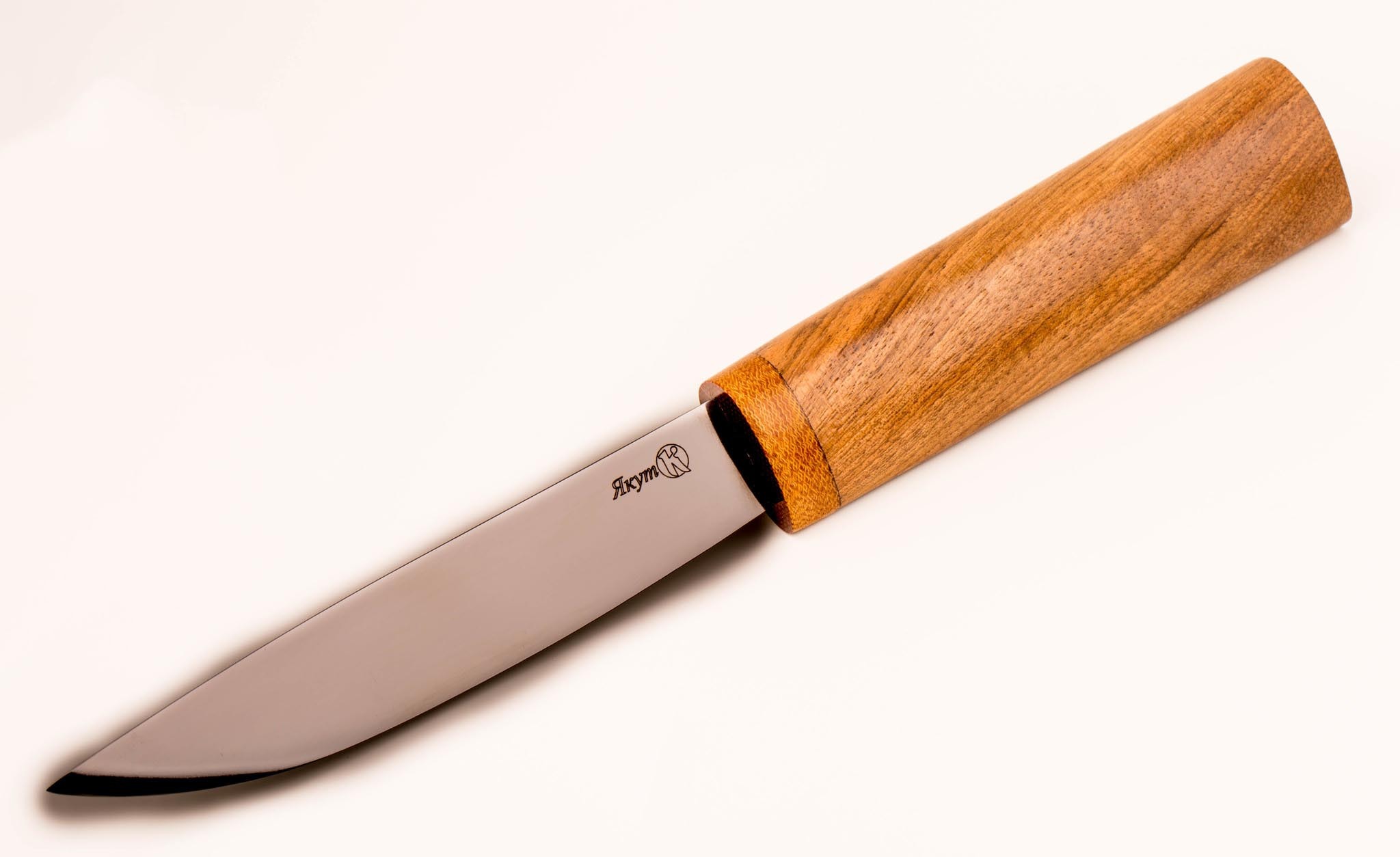 Разделочный нож Якут, сталь AUS-8, рукоять орех, Кизляр от Ножиков