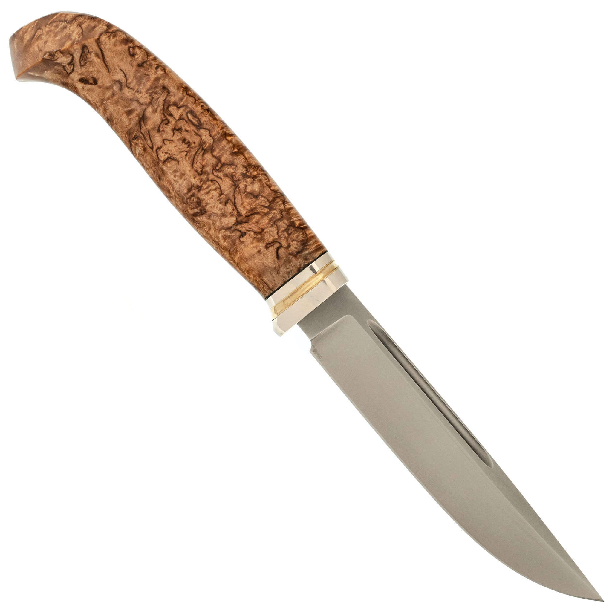 Нож Финка Разведка-1, сталь K340, рукоять карельская береза - фото 2