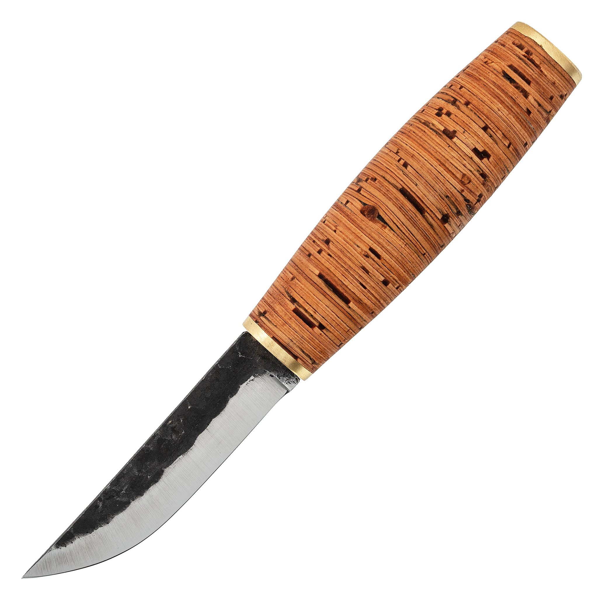 Нож Erpuu Puukko Birch Bark 95, рукоять береста