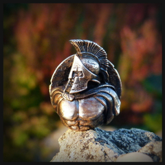 Фото Бусина для темляка Леонид, бронза