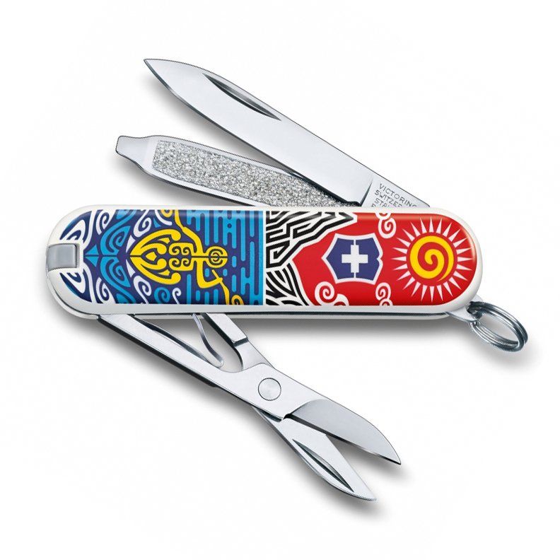 Нож перочинный Victorinox Classic New Zealand, сталь X55CrMo14, рукоять Cellidor® - фото 2