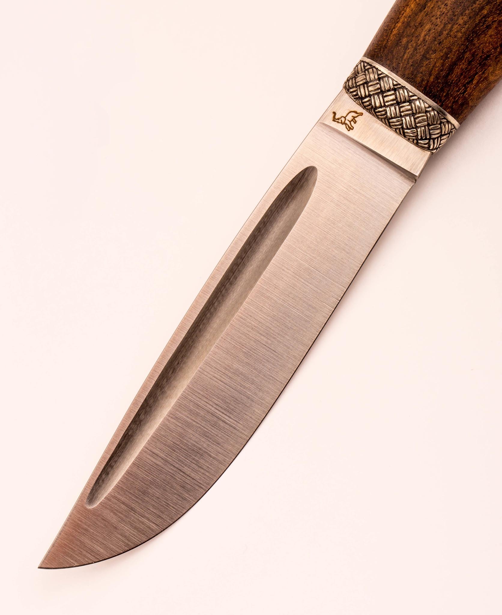 Нож Финский C12, сталь M390, орех, Слон от Ножиков