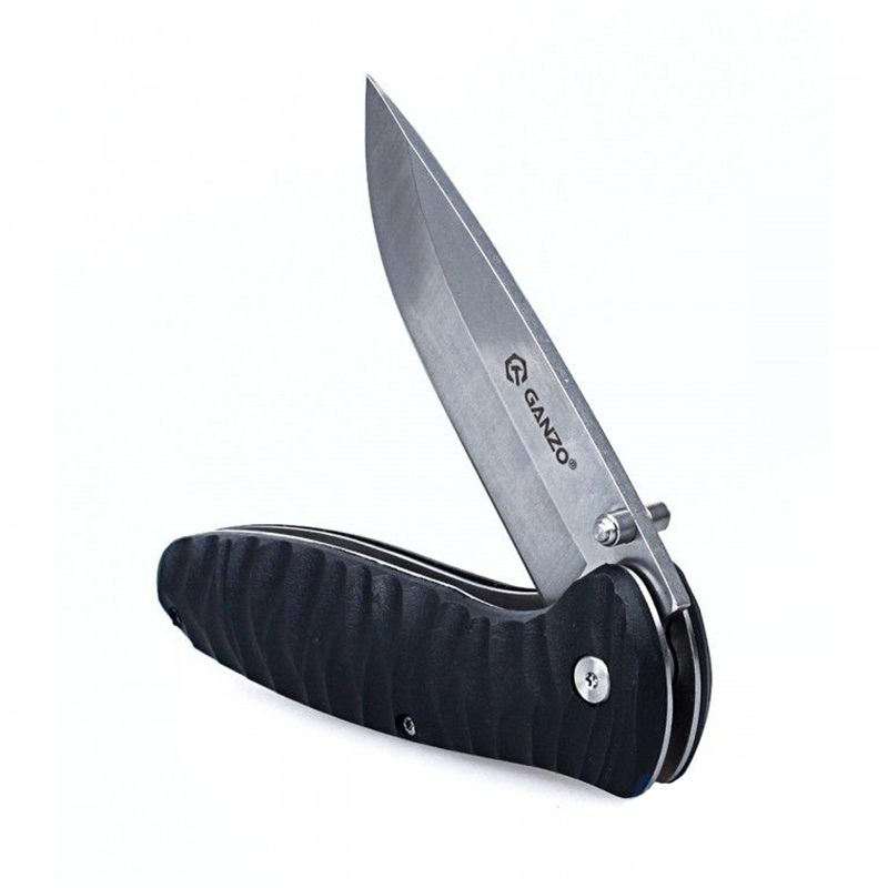 Складной нож Firebird by Ganzo G6252-BK, черный, сталь 4116, рукоять Fiberglass от Ножиков