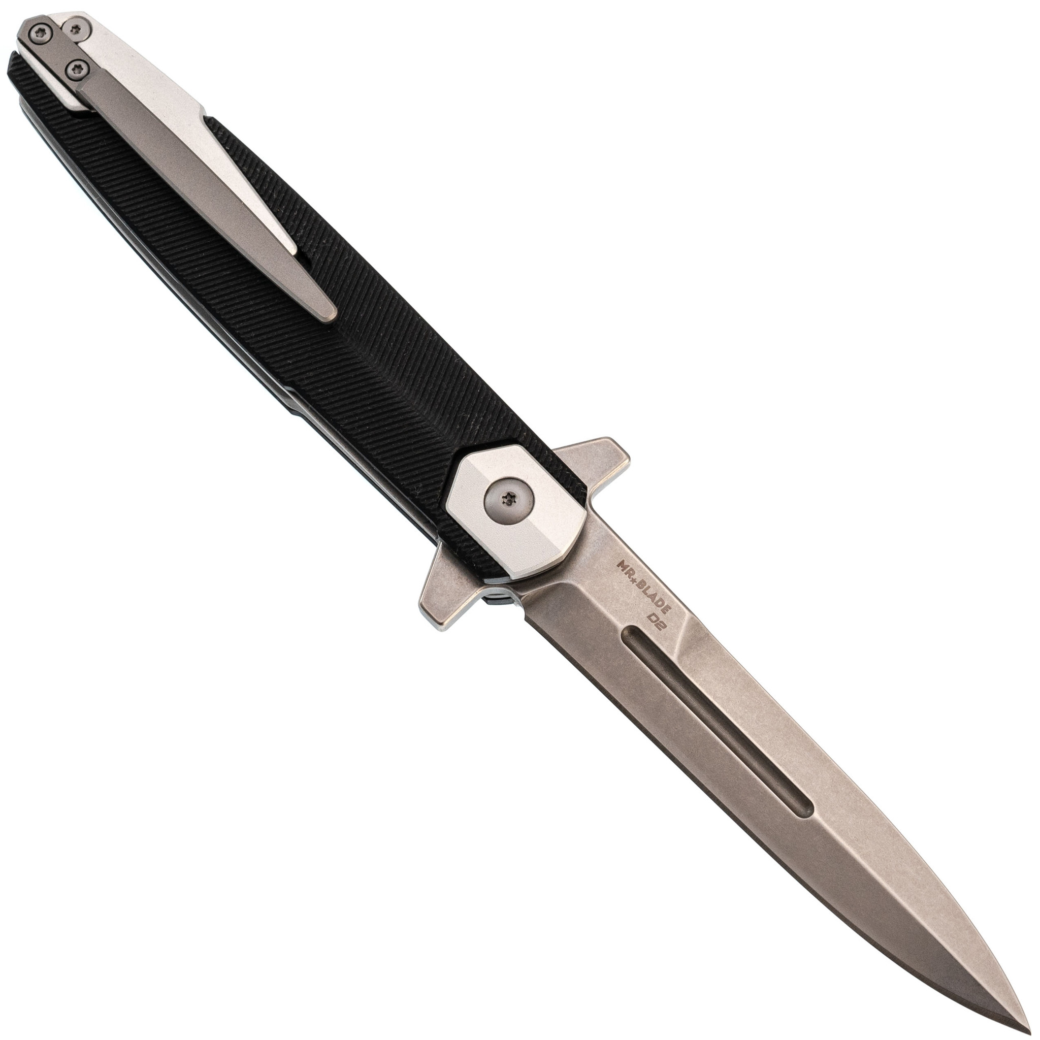 Складной нож Mr.Blade Legion SW, сталь D2, рукоять G10, черный - фото 3