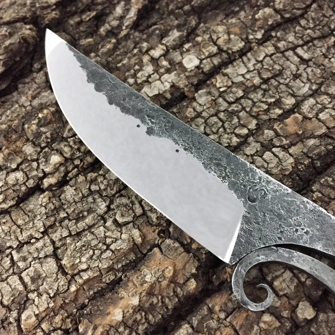 Нож кованый Куябрик, сталь У8 - фото 7