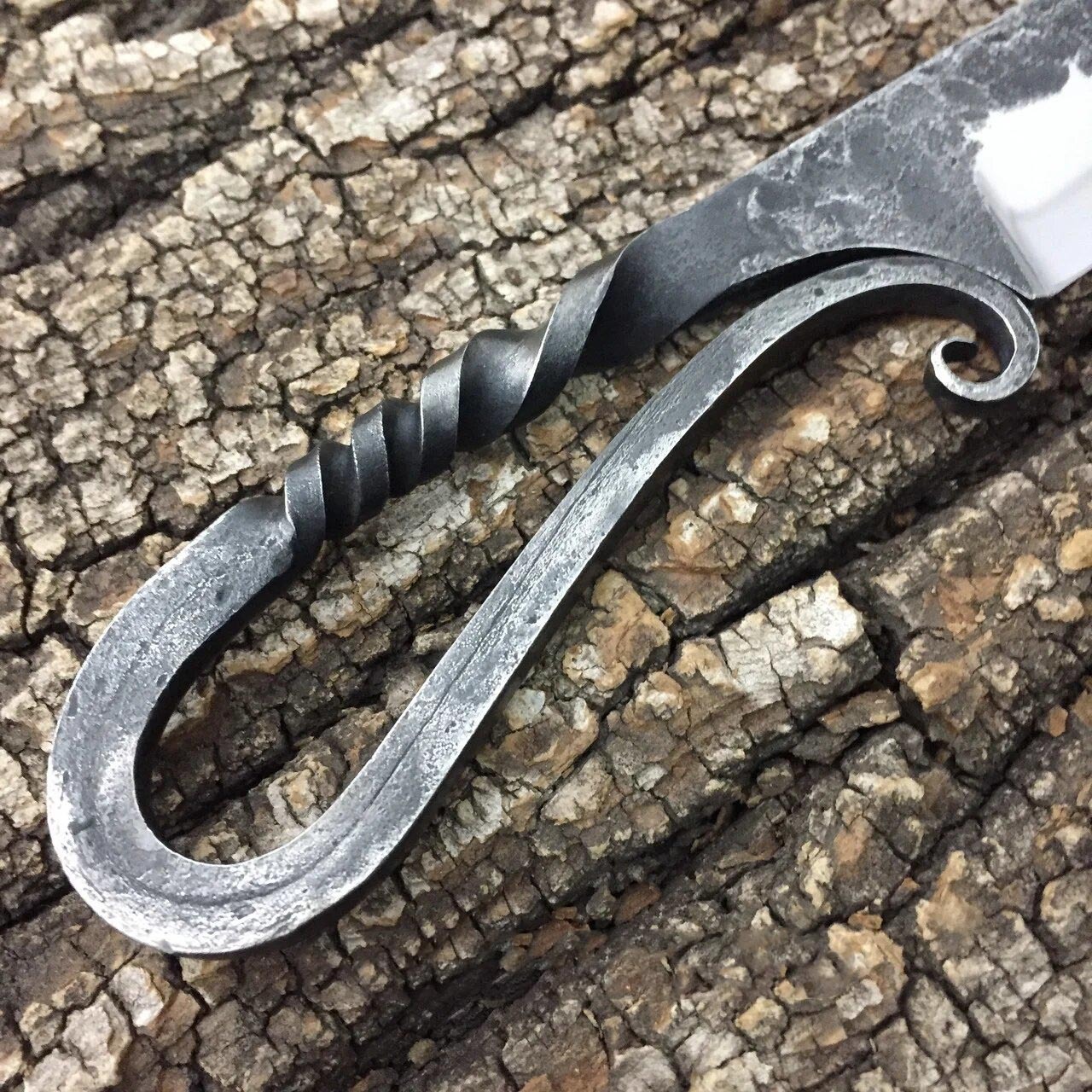 Нож кованый Куябрик, сталь У8 - фото 8