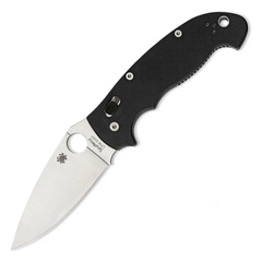 Фото Складной нож Spyderco Manix-2 XL, сталь CPM S30V, рукоять G10 черная