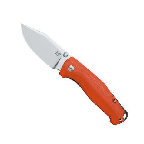 Складной нож TUR, сталь N690Co, рукоять G10 Orange