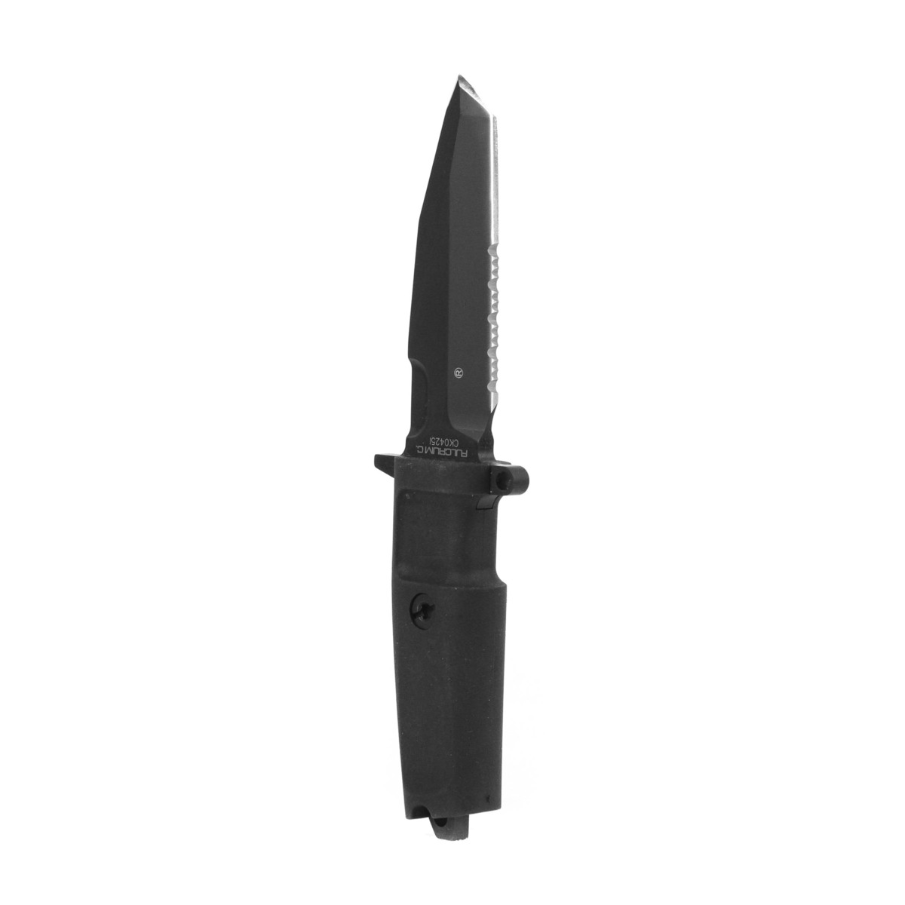 Нож с фиксированным клинком Extrema Ratio Fulcrum Compact Black, сталь Bhler N690, рукоять пластик - фото 5