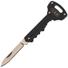 Фото Складной нож-брелок Sanrenmu Ключ 4113SUX-SH, сталь 4Cr15N, рукоять нержавеющая сталь