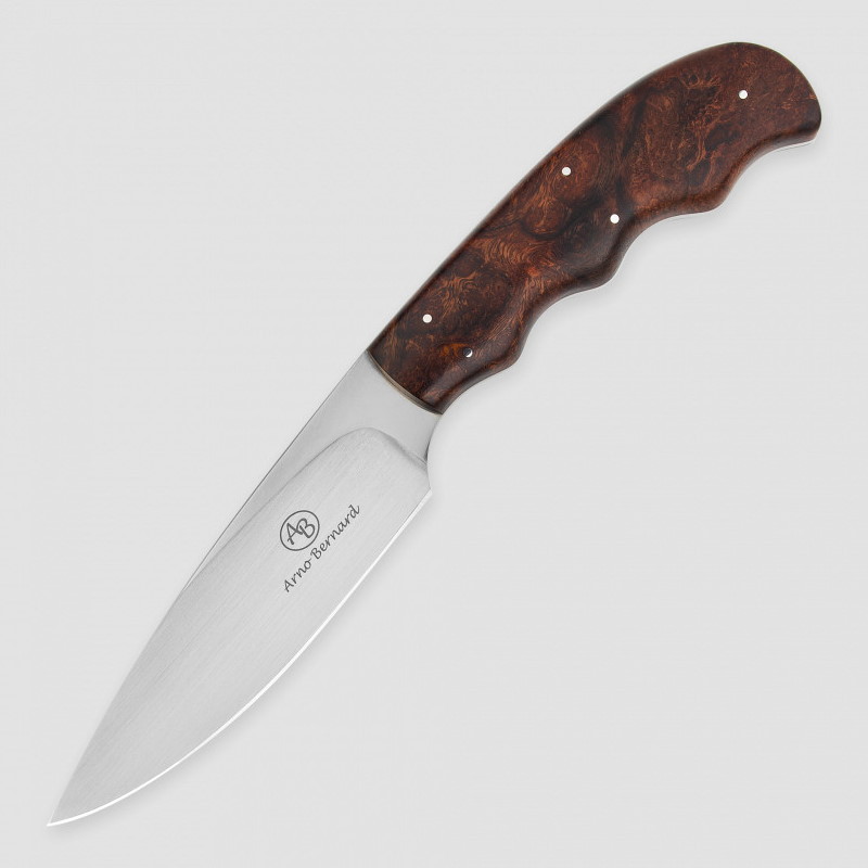 Нож с фиксированным клинком Arno Bernard Eland, сталь N690, рукоять аризонское железное дерево