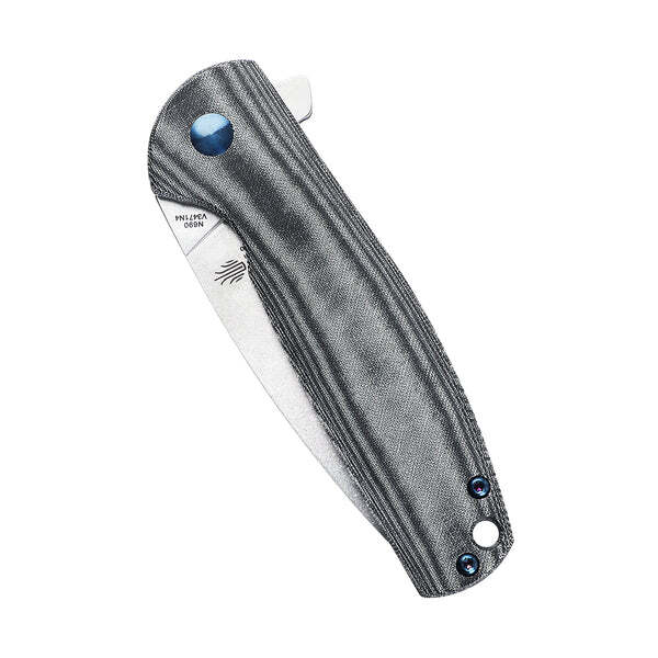 Складной нож Kizer Gemini, сталь N690, рукоять Micarta - фото 4