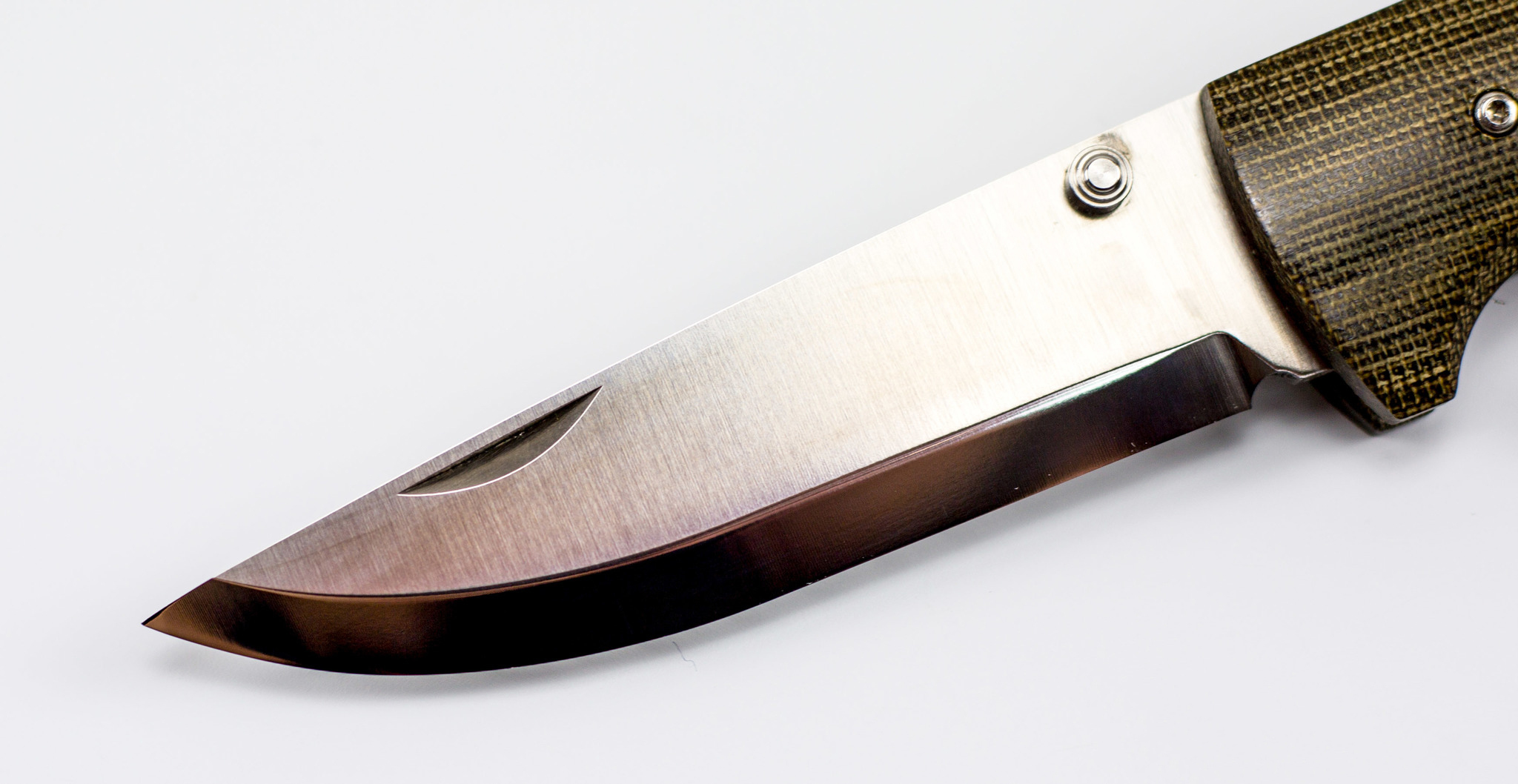 Складной нож Enzo Borka 90, зеленая микарта, сталь N690C - фото 3