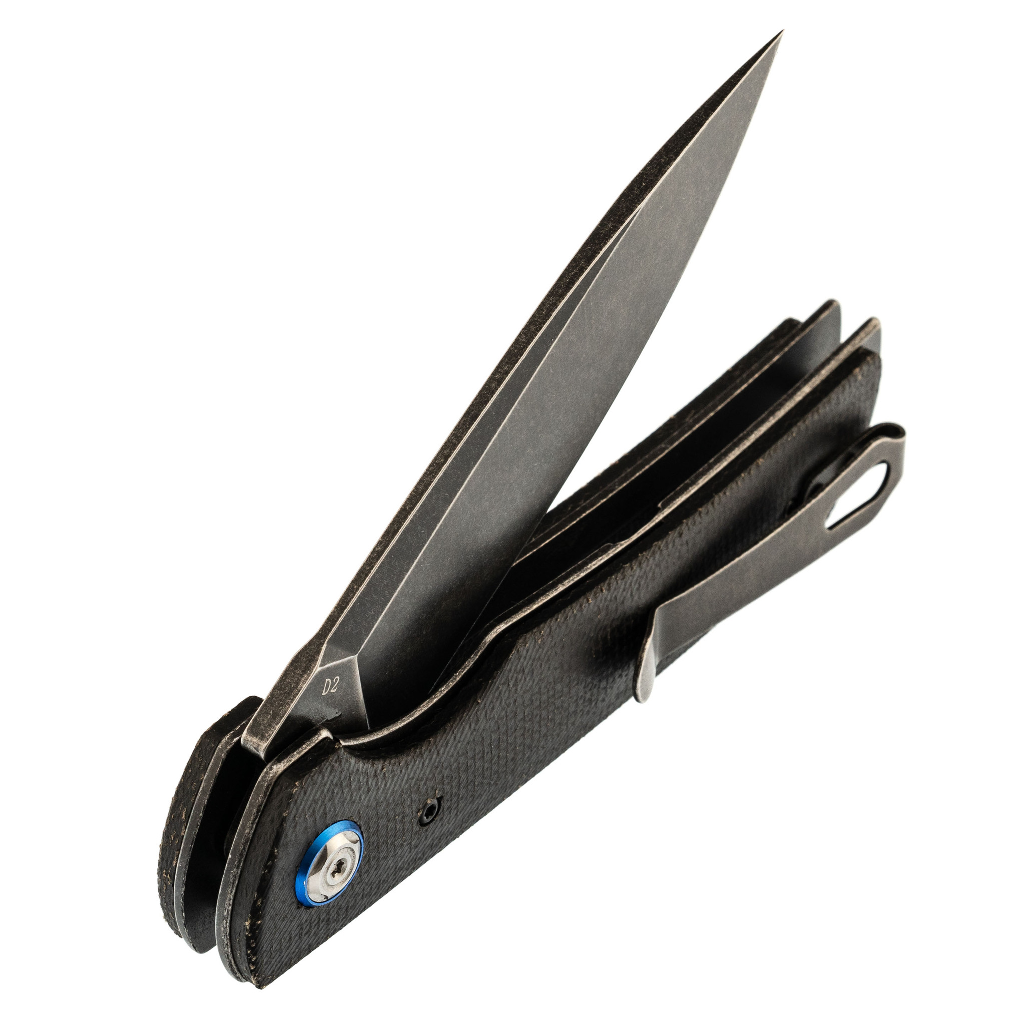 Складной нож Eafengrow EF962 Black, сталь D2 - фото 6
