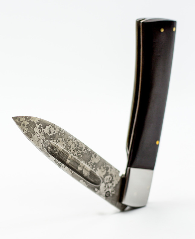 фото Нож складной якут, сталь х12мф, граб ножи фурсач
