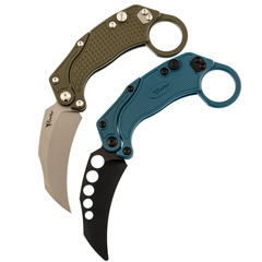 Фото Складной нож Reate EXO-K, сталь N690 Stonewash, рукоять алюминий