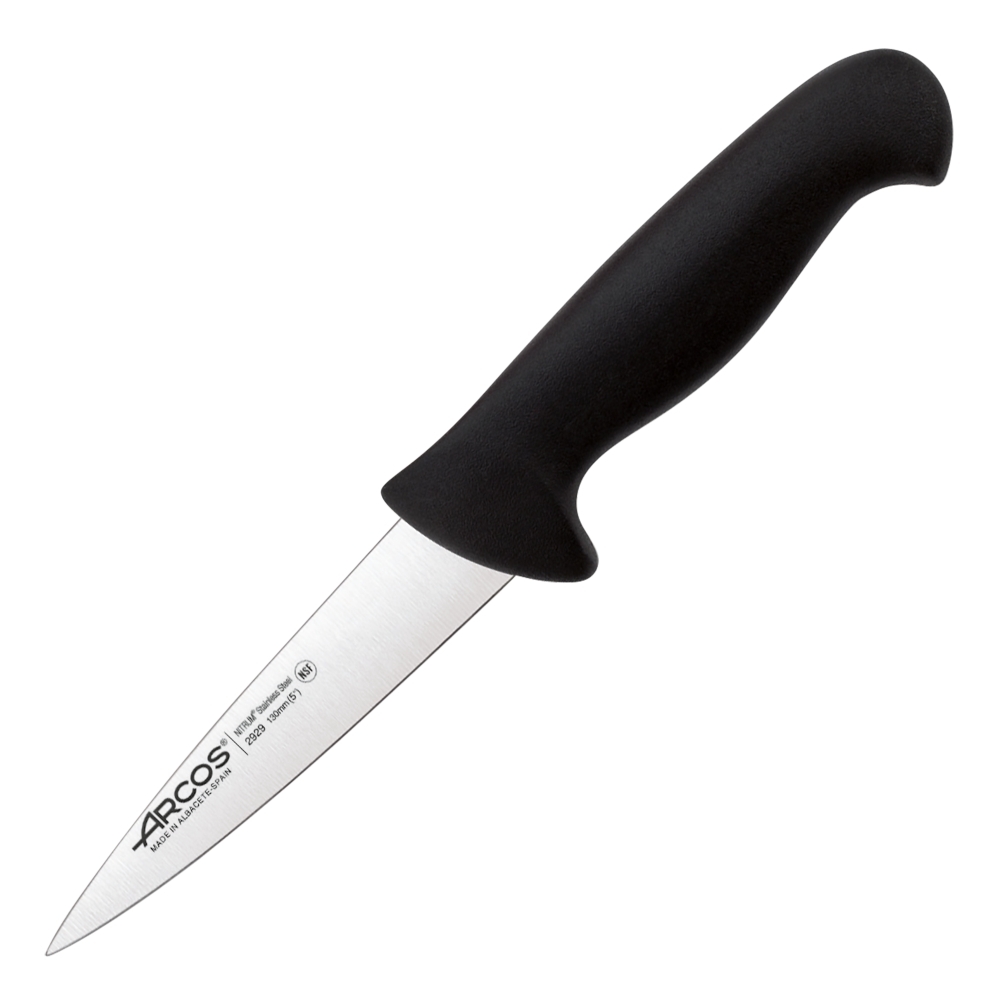 Нож для мяса 2900 292925, 130 мм, черный
