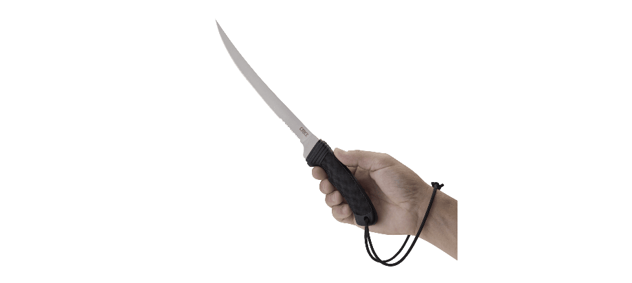 Нож с фиксированным клинком CRKT Big Eddy II, сталь 5Cr13MoV, рукоять полипропилен - фото 7