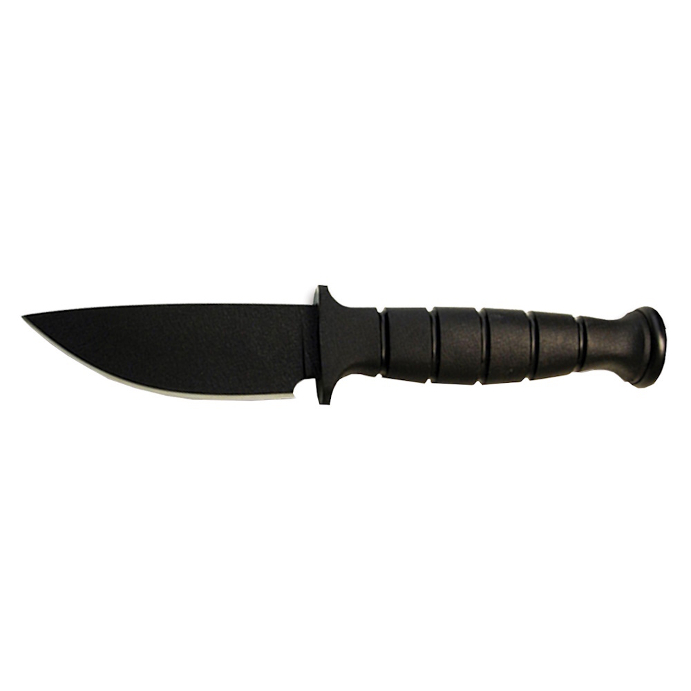 Нож с фиксированным клинком Ontario Gen II SP40, углеродистая сталь, рукоять кратон, black