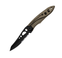 Фото Складной нож Leatherman Skeletool KBX coyote, сталь 420HC, рукоять Stainless Steel