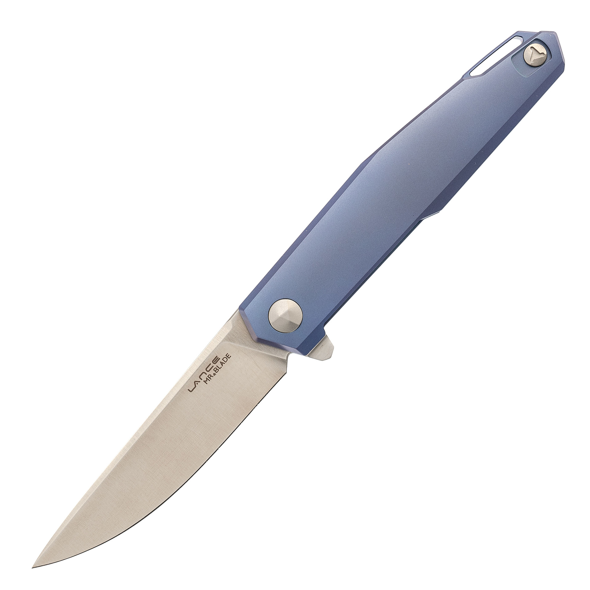 Складной нож Lance M390, Titanium от Ножиков