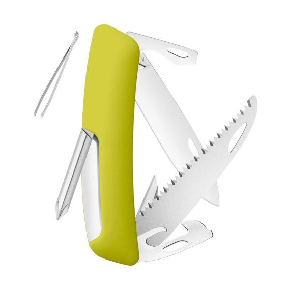 Швейцарский нож SWIZA D06 Standard, 95 мм, 12 функций, салатовый - фото 2
